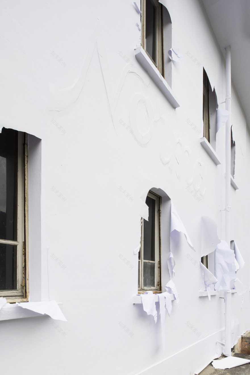 瑞士巧克力工厂“纸建筑”的临时空间艺术-8