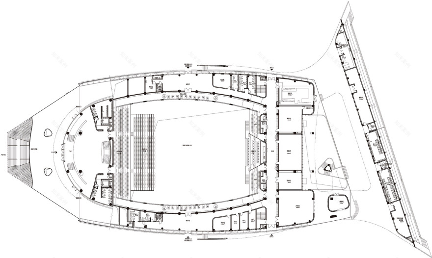 校园中的一尾活力游鱼& 上海科技大学体育馆/一尾游鱼,戏水于宿舍楼的涟漪波浪间,游弋于生机盎然的青青校园中-62