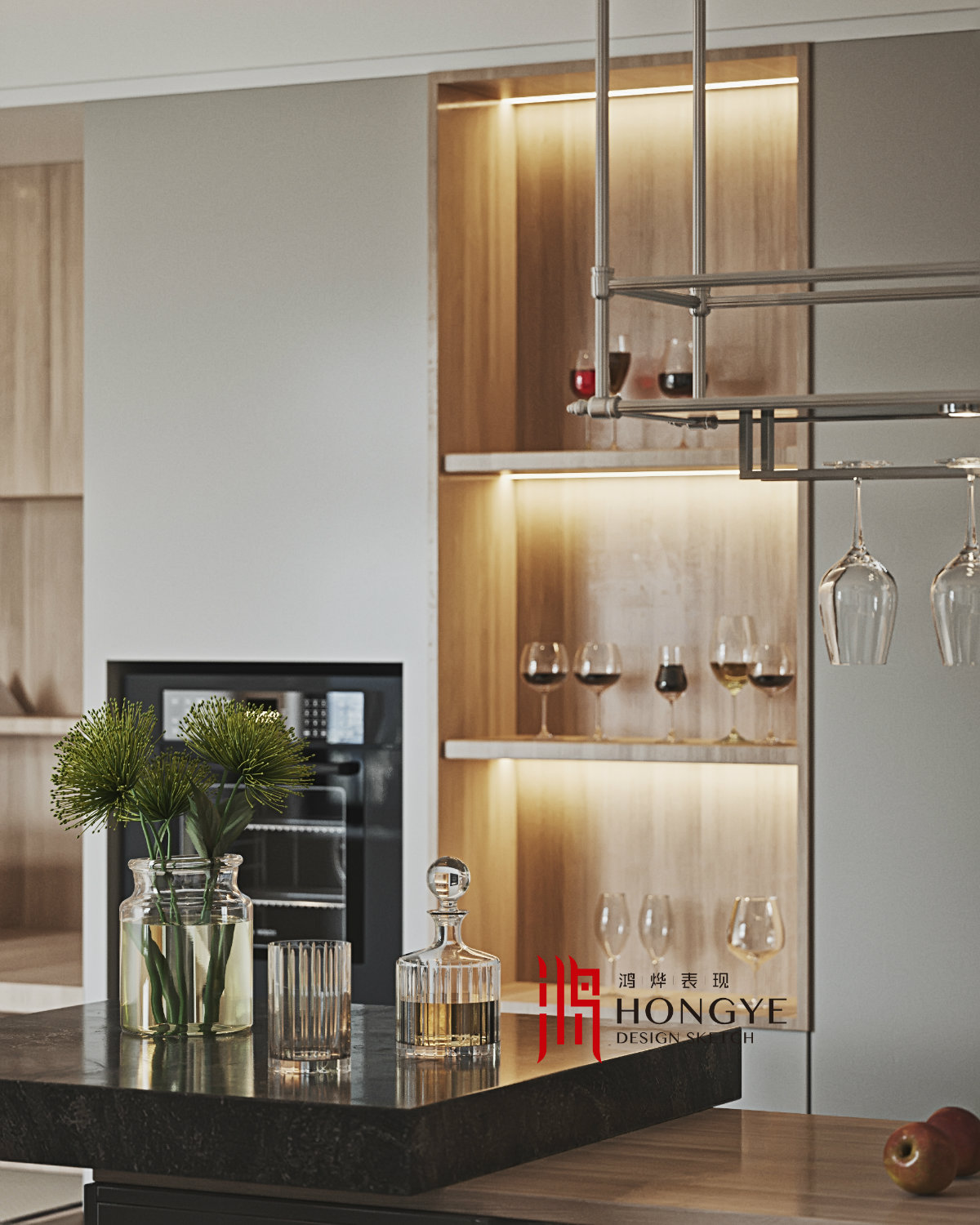 现代 木质打造生活气息-2