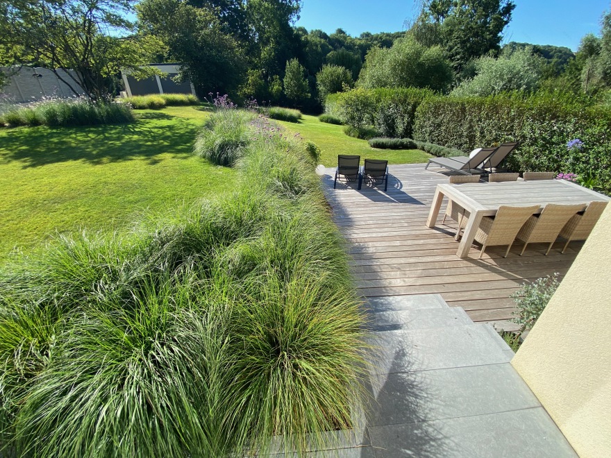 翻新斜坡场地,打造梦幻果园景致-1