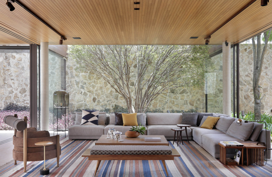 巴西乡村别墅,打造温馨现代空间-0