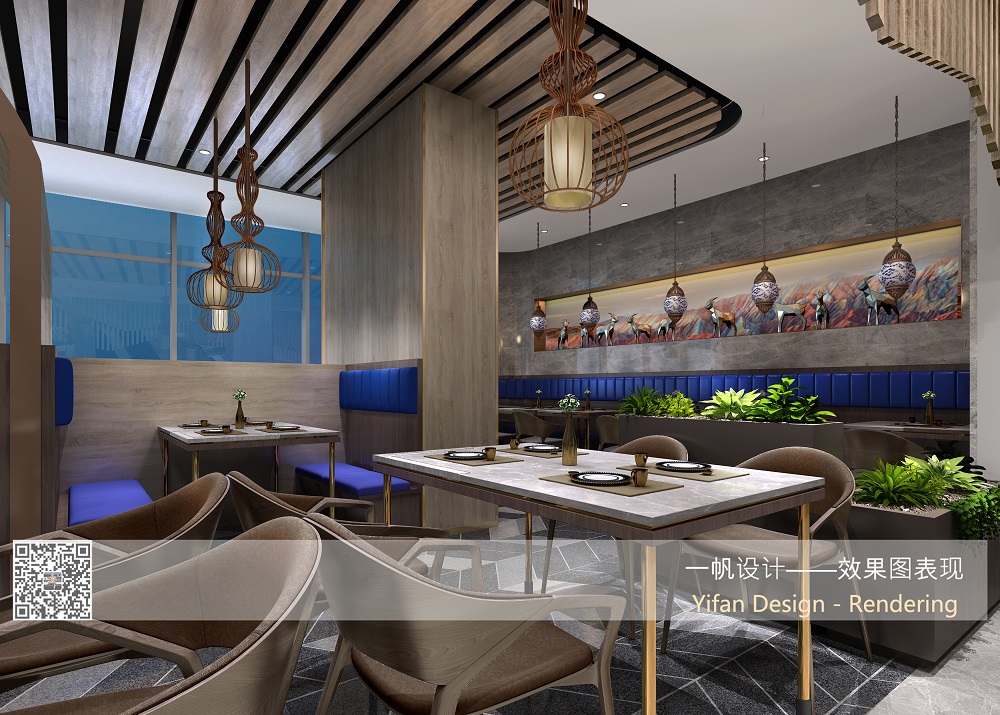一帆深化———餐饮空间表现案例展示-7