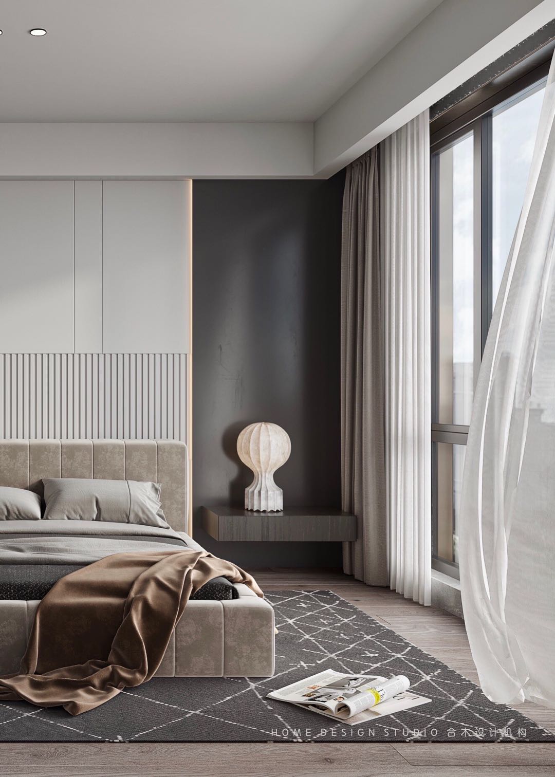 天空之外 · 御景国际现代简约家居设计丨合木原创部-11