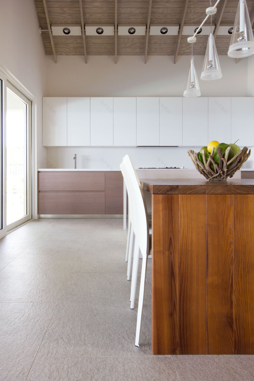 La Luna Estate 度假村 顶级灰橡木 Velvet Profile 厨房设计-7