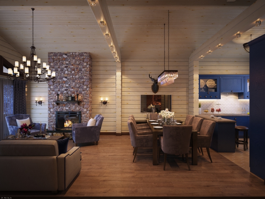 乡村木质调现代家居设计,尽显自然温馨-8