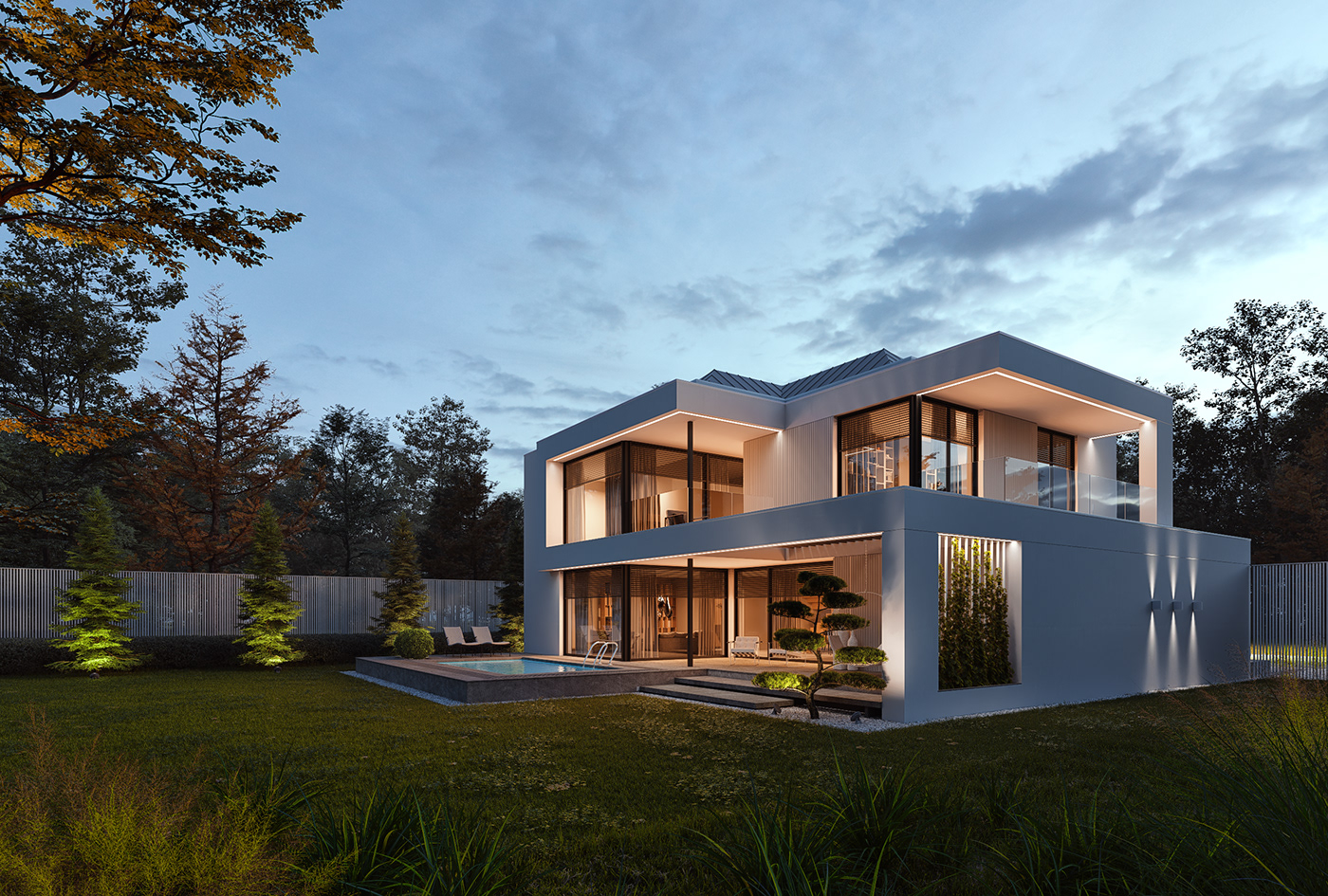 Modern house (for LK&Projekt 2020)-1