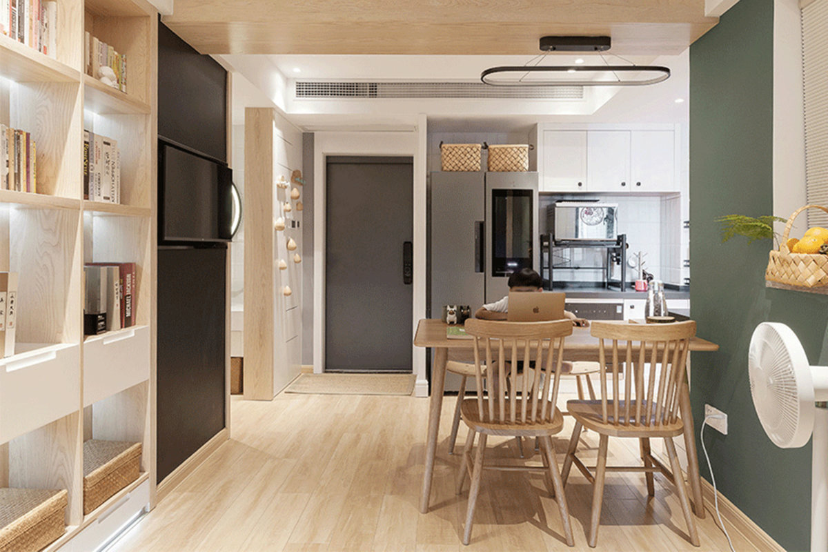 THD-天汇设计《擅学.记》50平方学区房的新生活-1