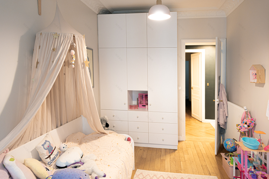 巴黎玛黑区公寓翻新丨法国巴黎-0