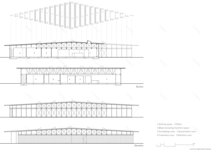 光之天花板诊所设计丨日本长野丨OTA Archistudio,Kubota Construction-36