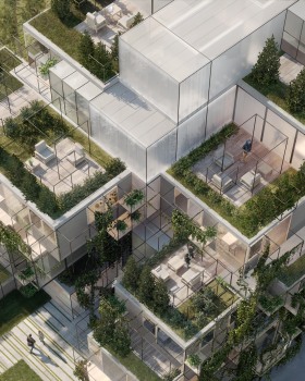 Plasma Studio 打造模块化度假胜地