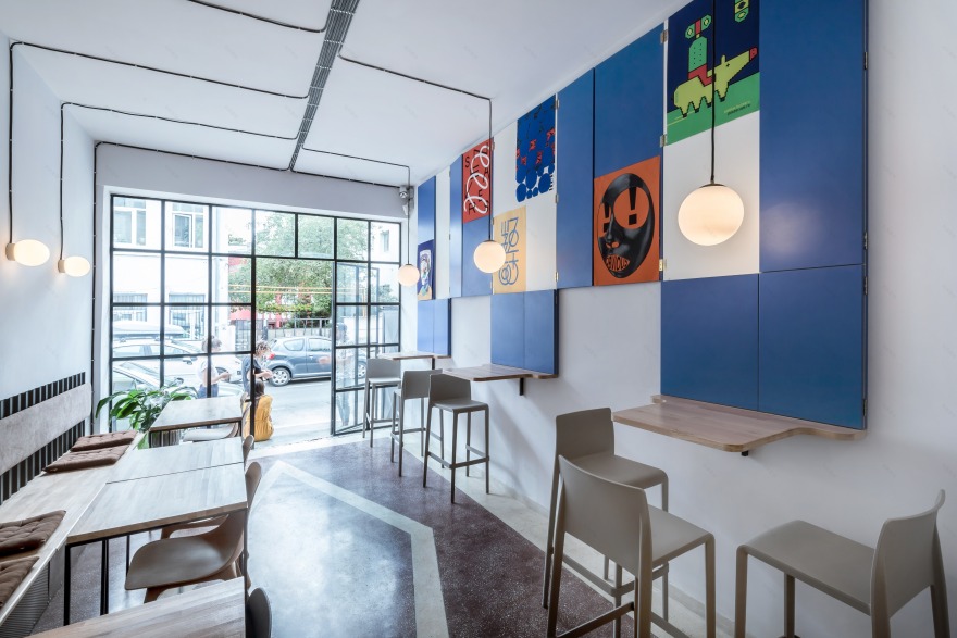 布加勒斯特的一家名为索托的咖啡酒吧,支持当地艺术家-11