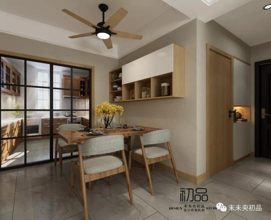 香榭水都 102㎡书香世家设计-5