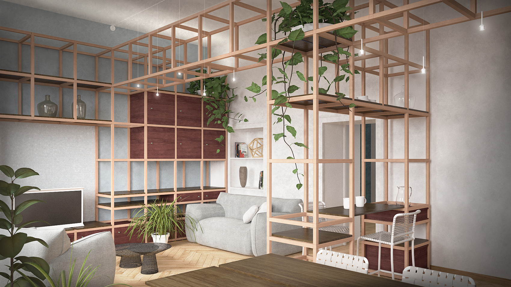 模块化木构空间“SLOWOOD”-1