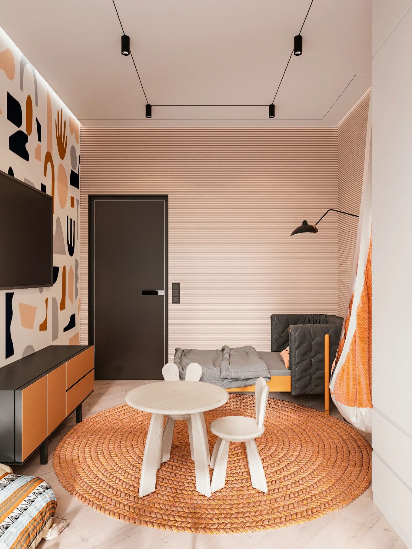 深色系的雅致空间-27