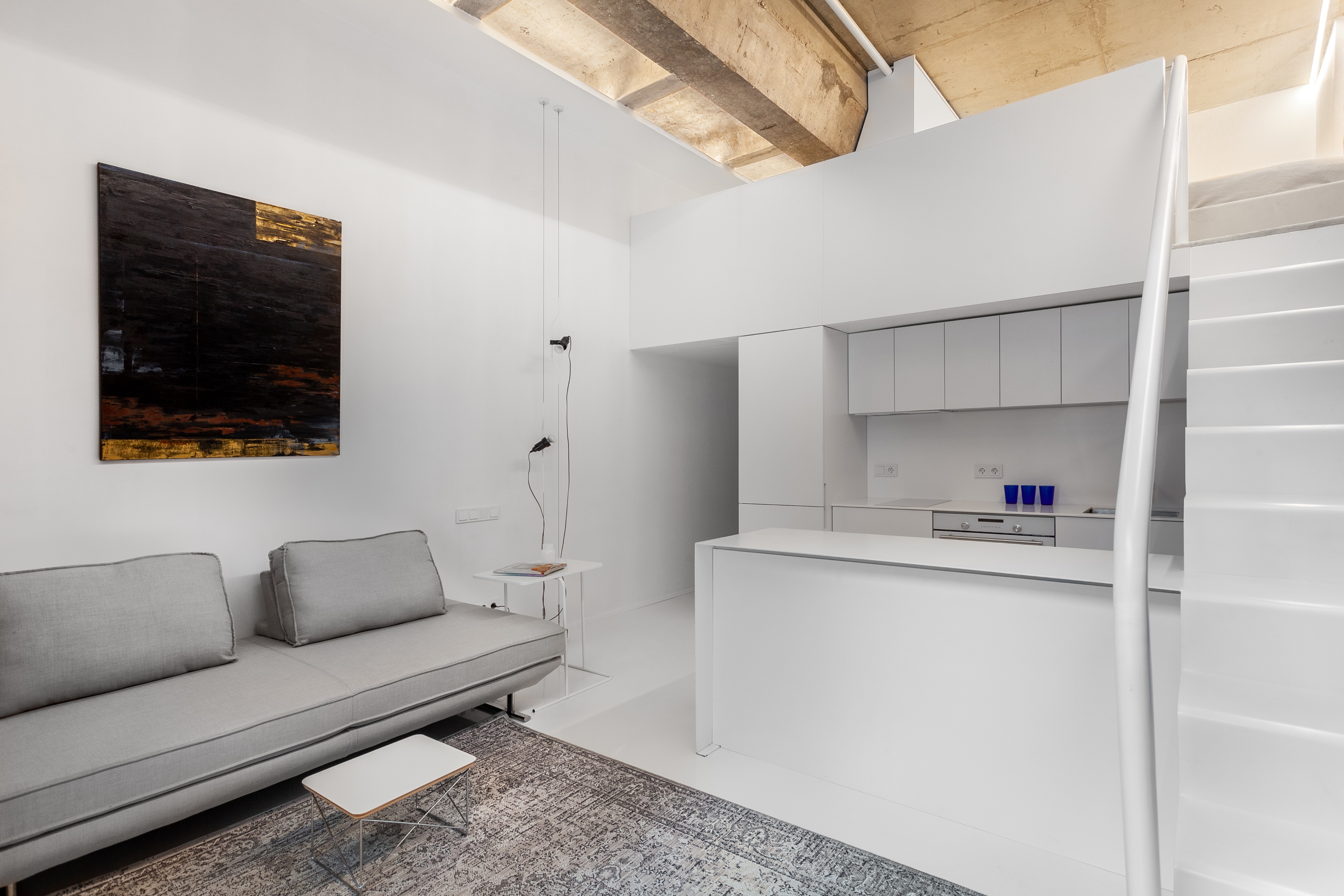 莫斯科 27㎡复古工业风公寓设计丨俄罗斯莫斯科丨Anton Lysko,Anastasia Zaytseva-9