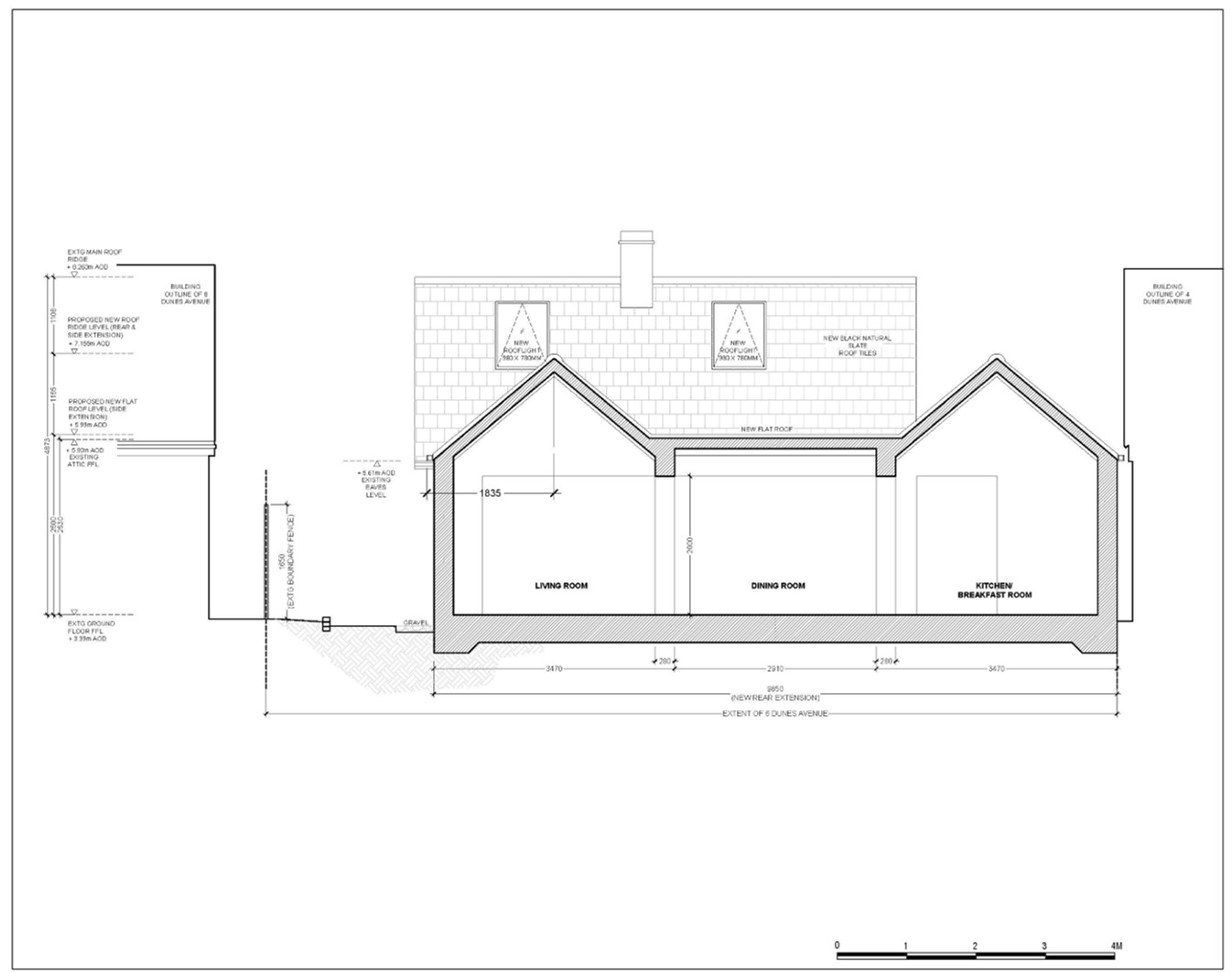 Camber Sands 家庭住宅扩建，绿色环保设计提升居住品质-5