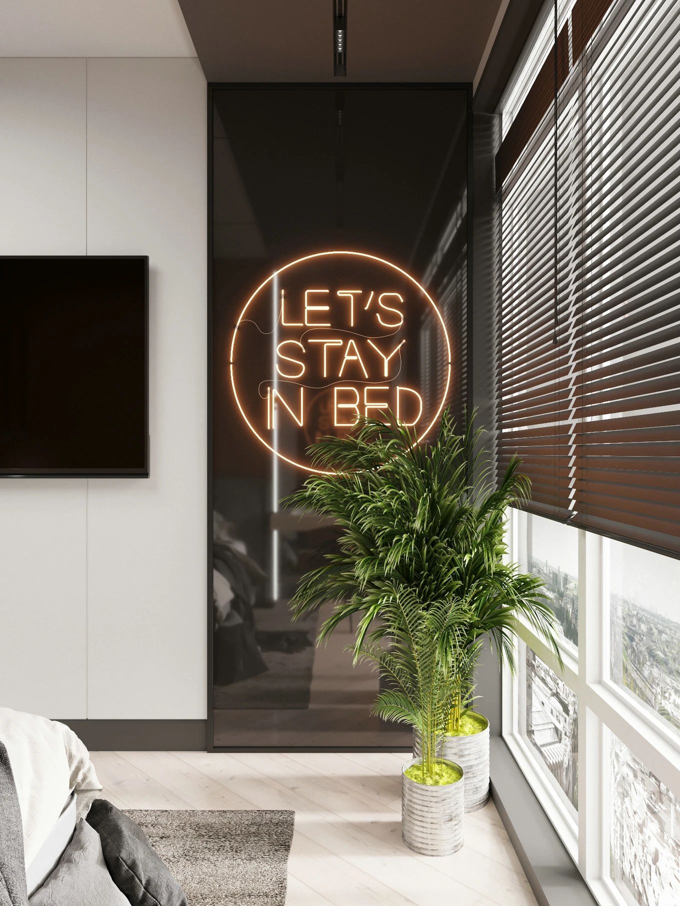 深色系的雅致空间-19