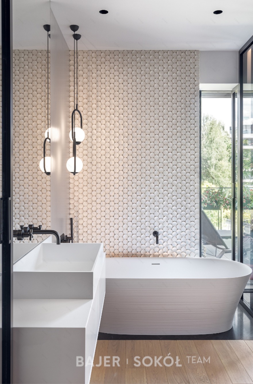 Warsaw 中心公园公寓——自然木石之美-13