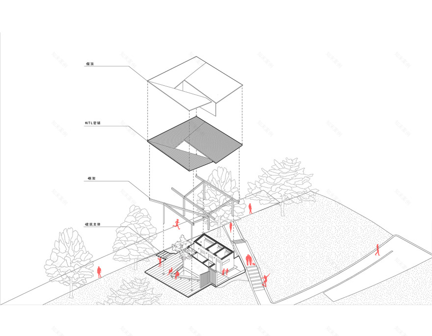 东岸望江亭丨中国黄浦丨周蔚+张斌,致正建筑工作室-162