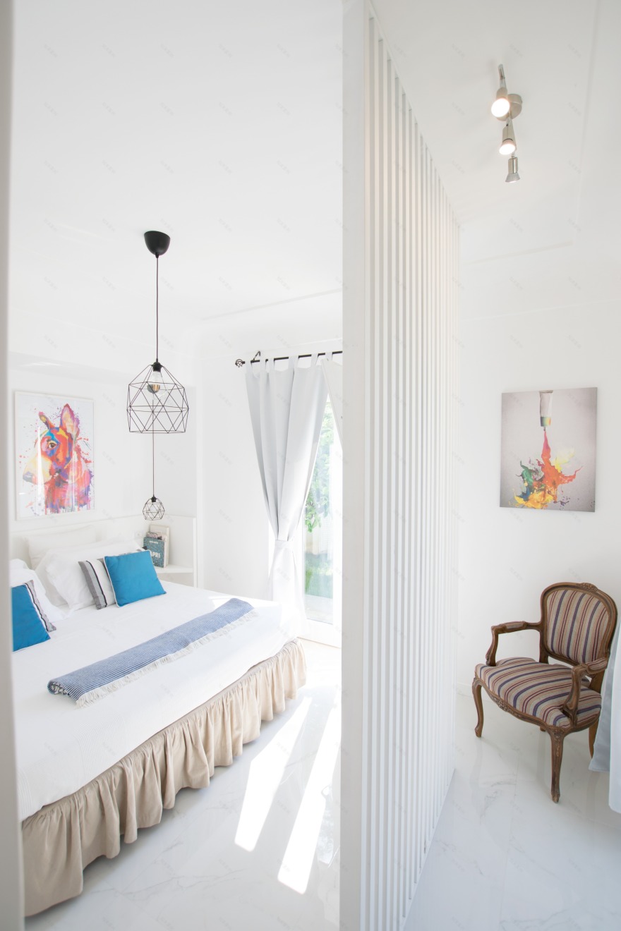 "N 世代公寓 | 蓝色地中海风格的年轻化设计"-18