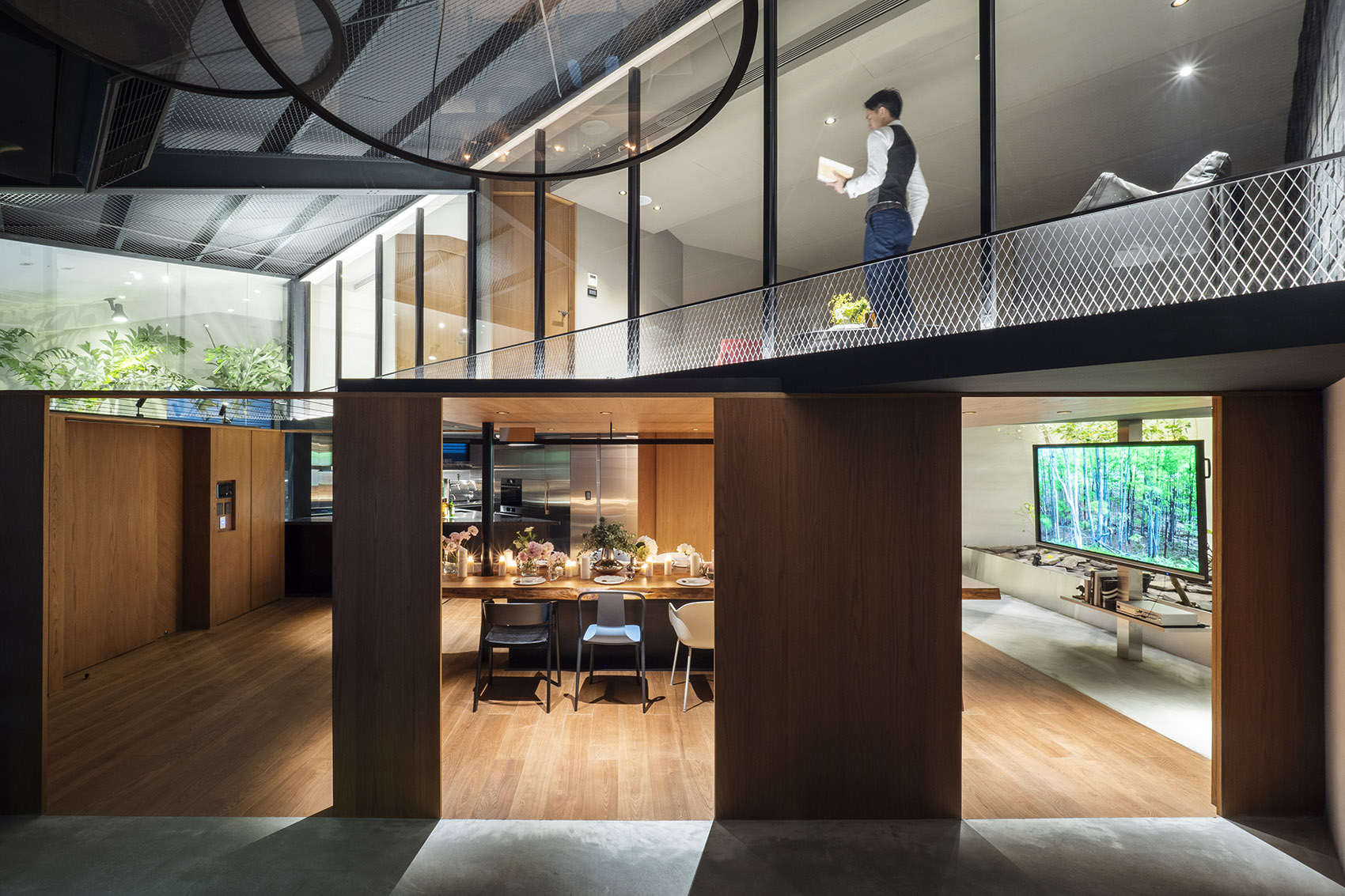 45度 &  私人厨房和酒吧设计，台北/是室内也是室外，是飨宴也是实验-2