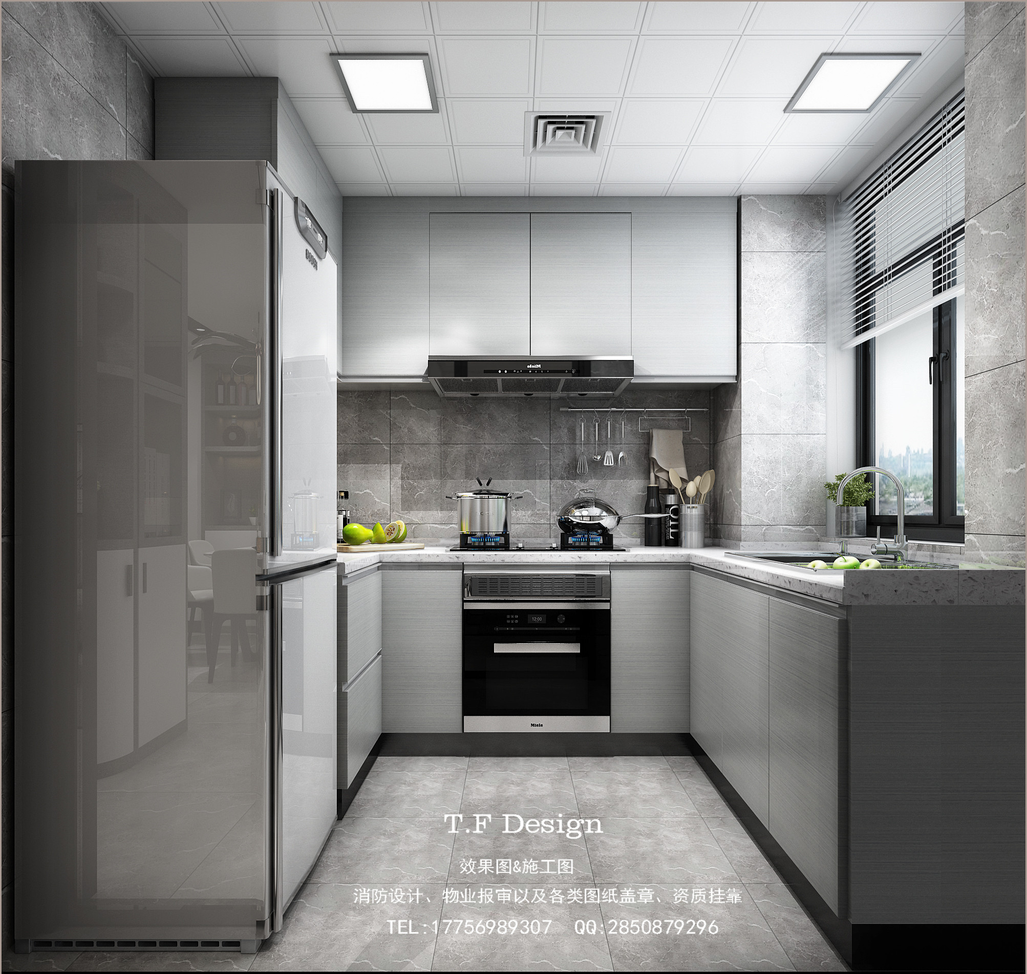 现代黑白灰小家装-4