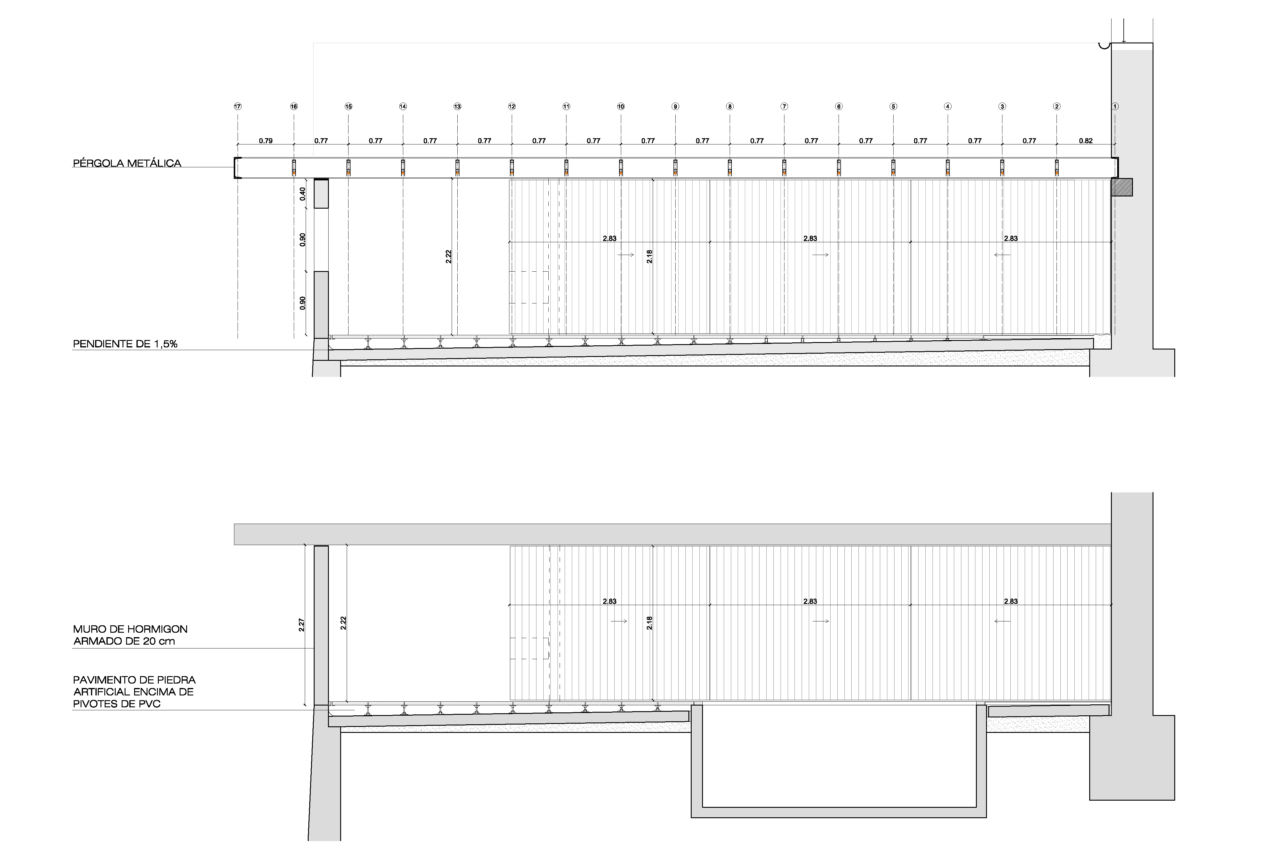 Sant Mori Pergola · 别墅建筑中的遮阳与共生-30