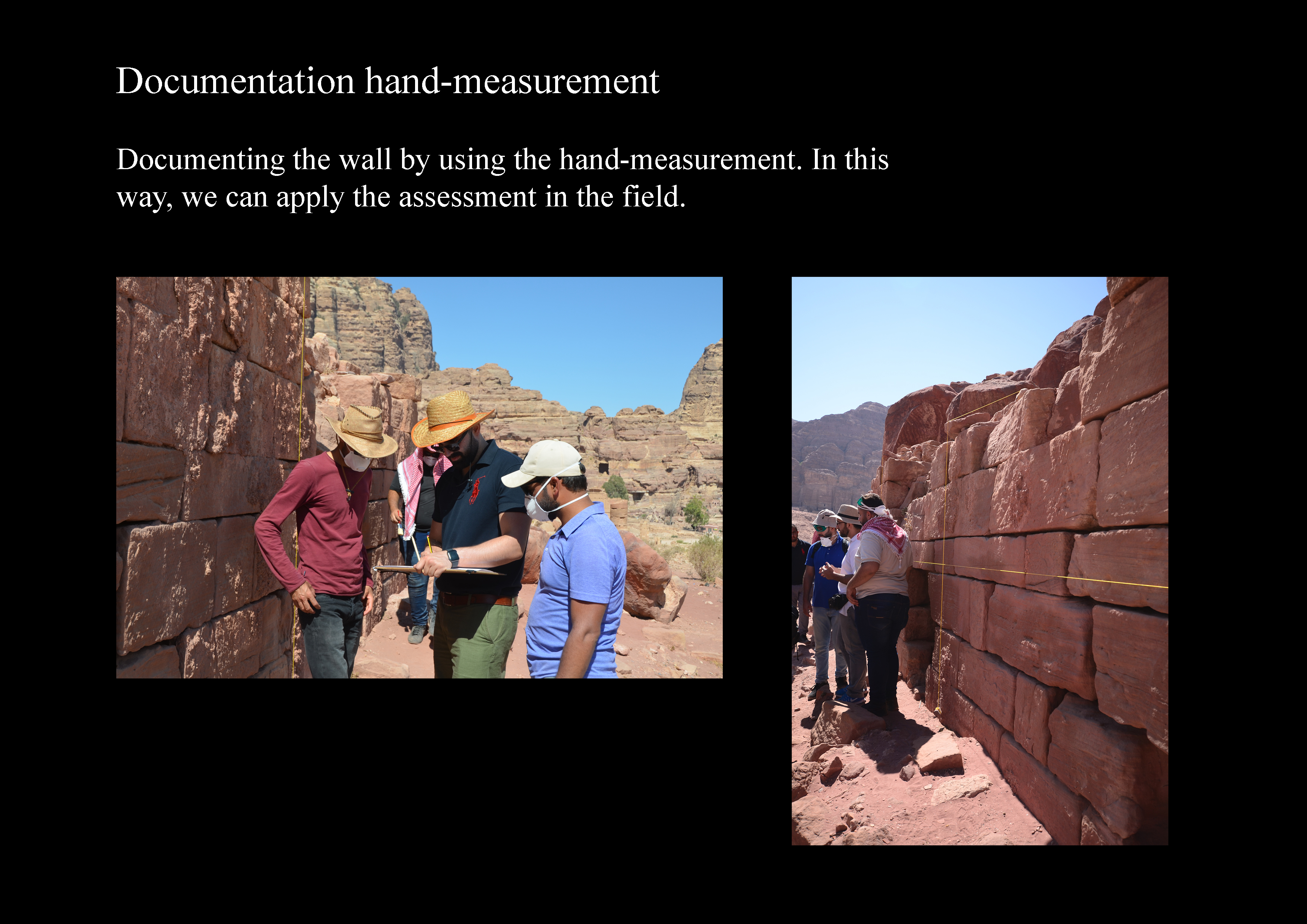 Conservation of Old Nabatian Wall-10