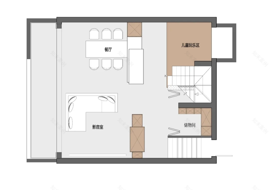 赫设计 | 金地水悦堂 | 现代空间里的温馨对白-40
