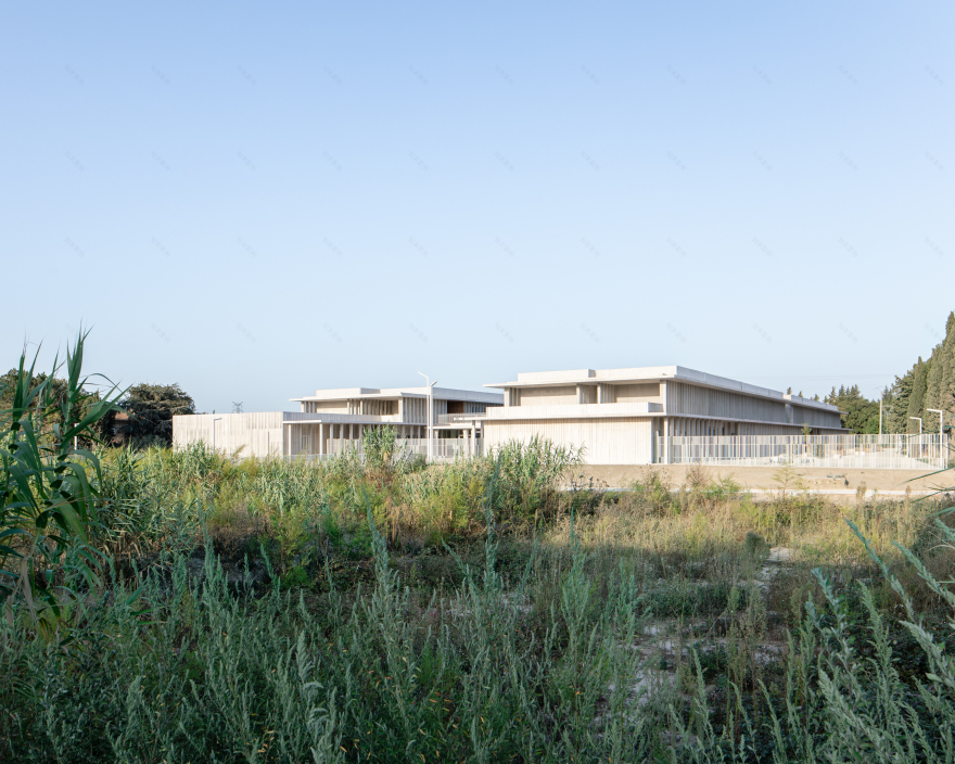 法国 Châteaurenard 中学的木构魅力-1