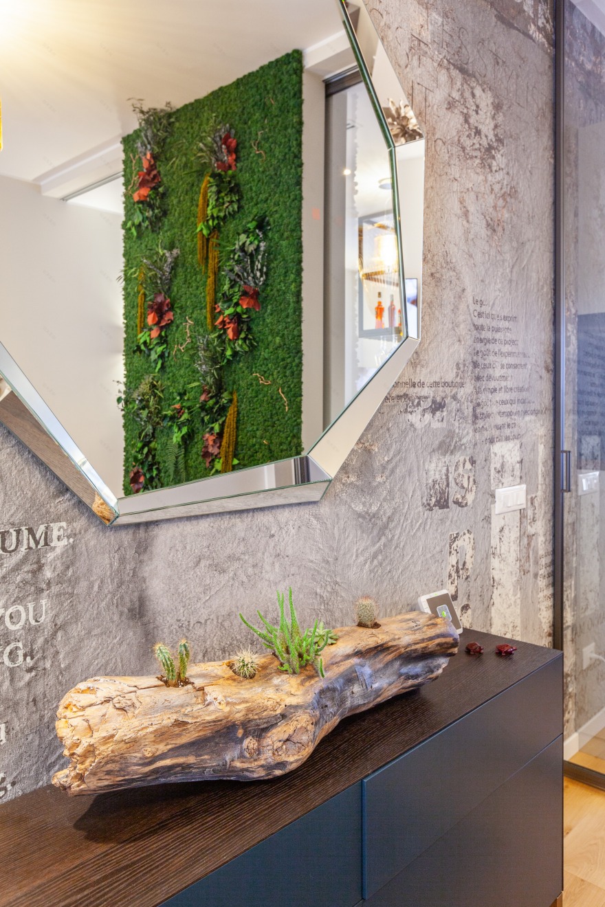 米兰中央车站公寓绿色垂直墙面设计丨意大利米兰丨CLM Design & Contract-8