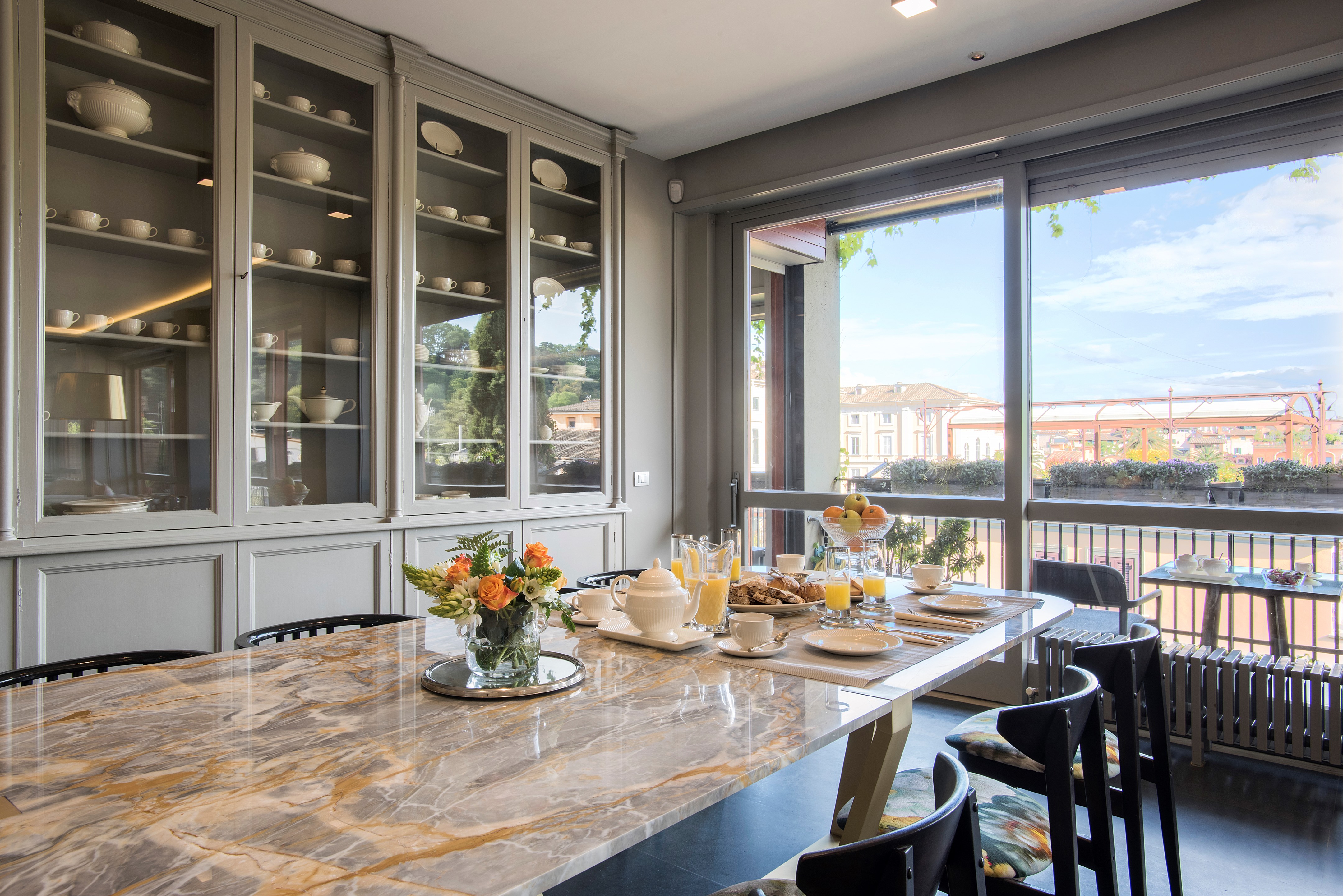 鸟语绿意中的宁静空间——罗马 Gianicolo 与 Trastevere 间 Oasi 公寓设计-11