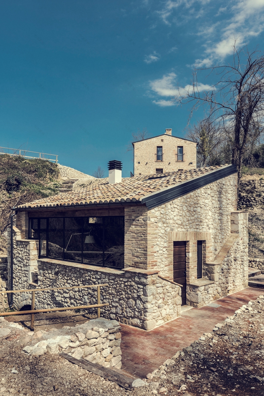 古水磨坊的现代重生——意大利 Vesola 河古水磨坊修复与再利用-3