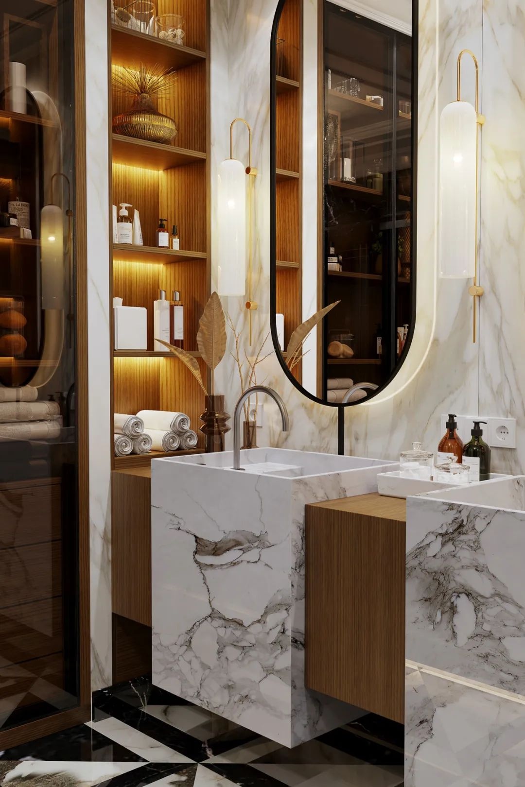 大理石装饰空间-15