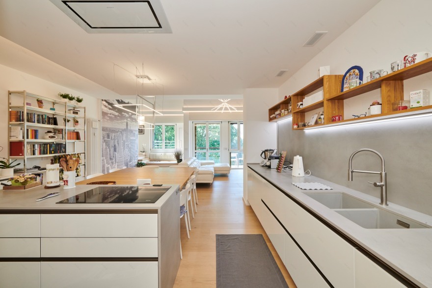 意大利 Vimercate 私人住宅照明设计丨Bianchessi-6