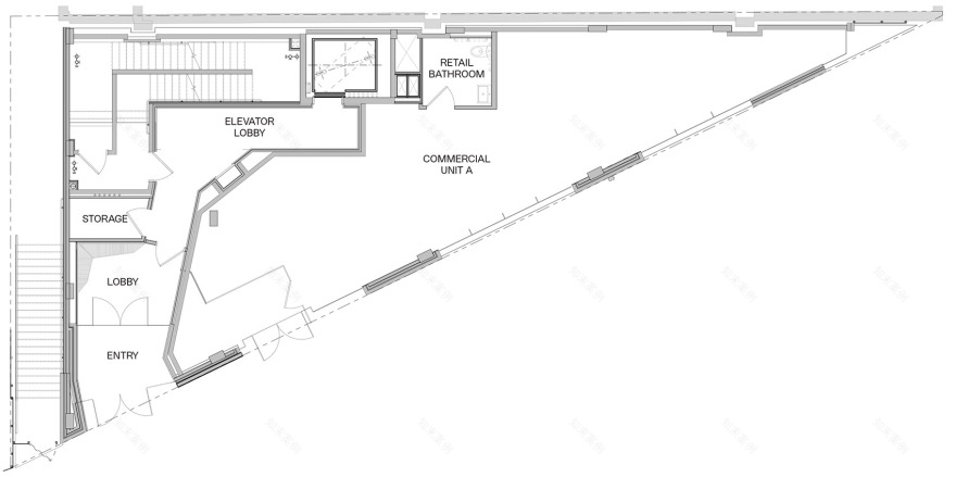 100 Franklin 住宅楼丨美国纽约丨Palette Architecture-52