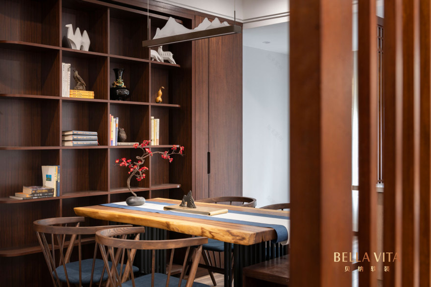 重庆龙湖·两江新宸云洲中式风情家居设计-18