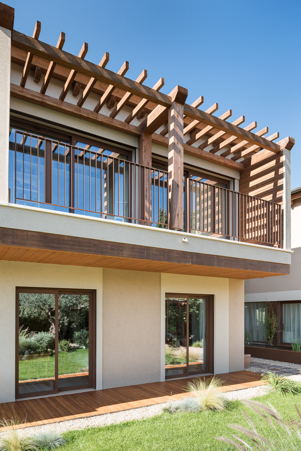 罗马郊区别墅，绿色可持续的家庭住宅-3