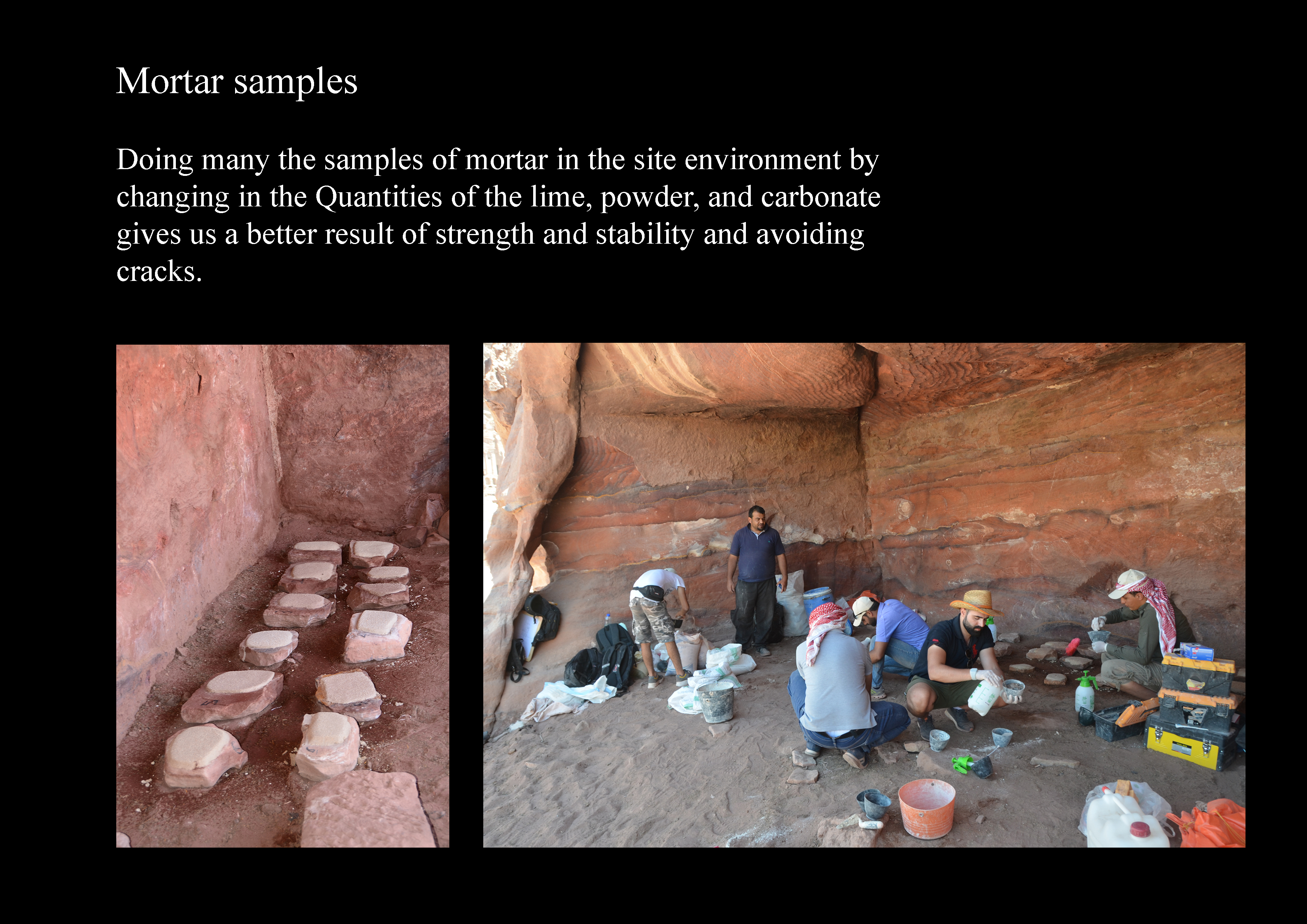 Conservation of Old Nabatian Wall-13