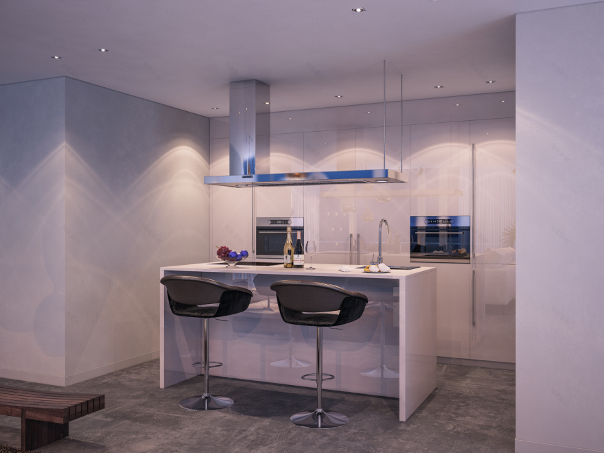 现代简约全景窗居室设计-7