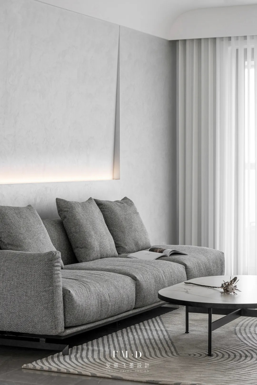 193㎡现代极简 |飞墨新作-7