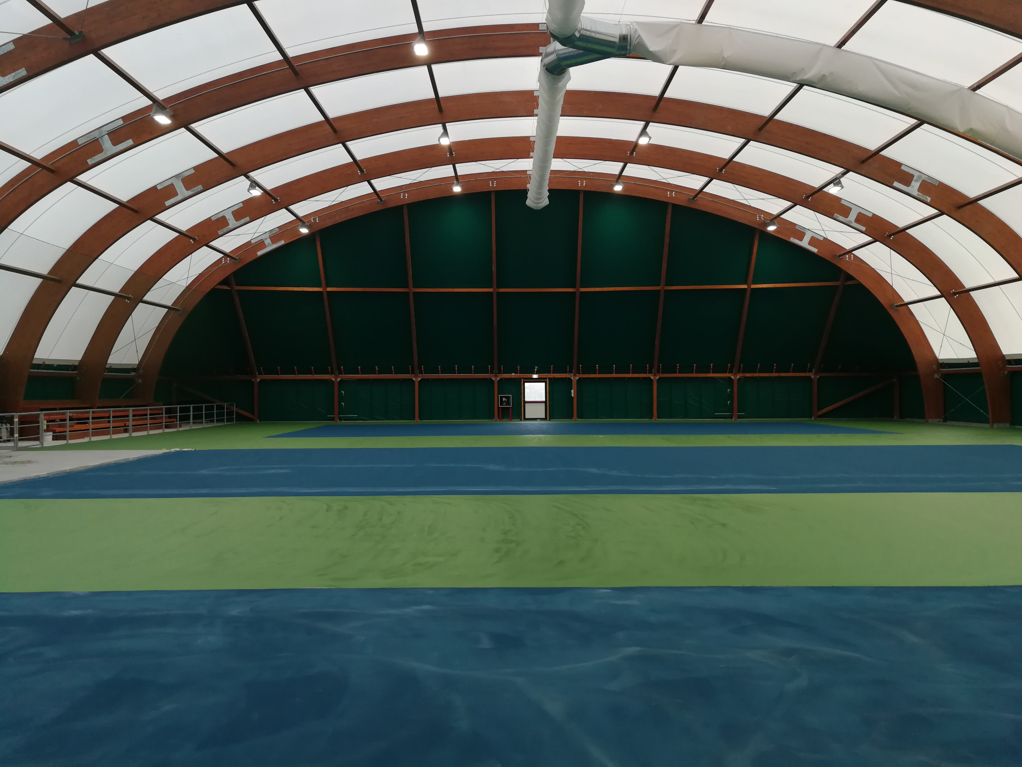 Nuova copertura in legno lamellare presso Circolo Tennis Siena-7