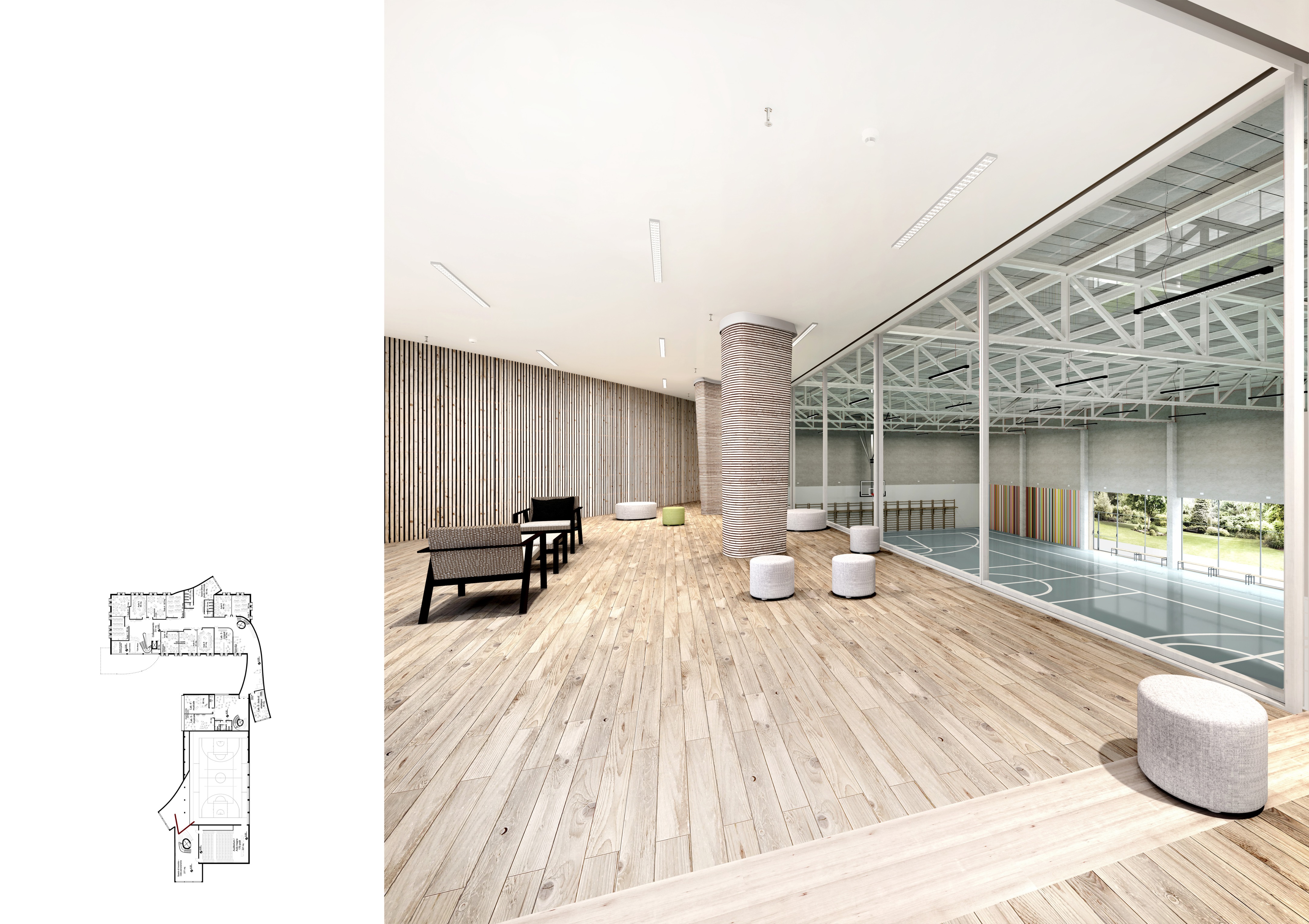 意大利新中学设计丨S.B.ARCH. BARGONE ASSOCIATI-13