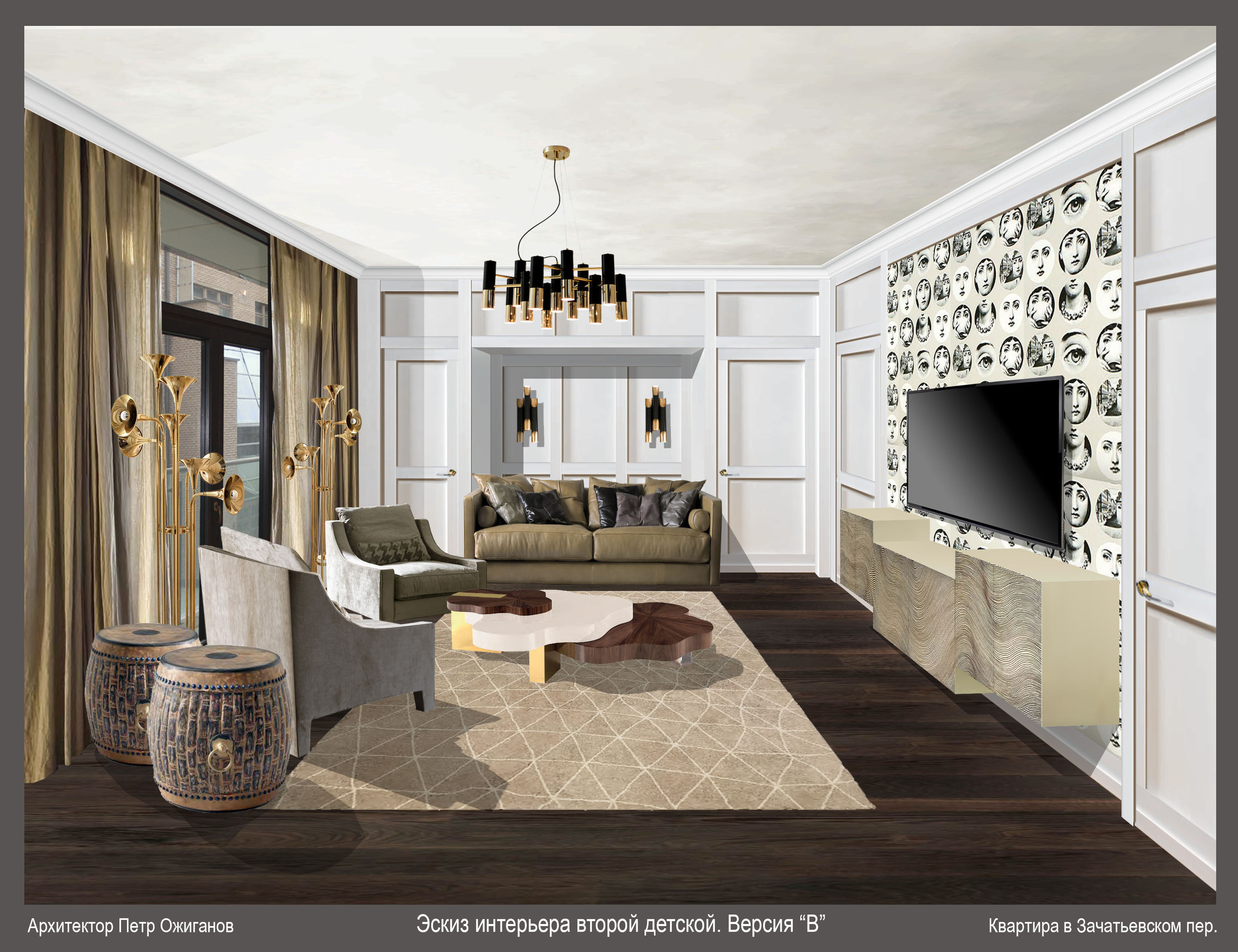 Peter Ozhiganov丨公寓丨Apartment in Moscow (Ostozhenka)-79