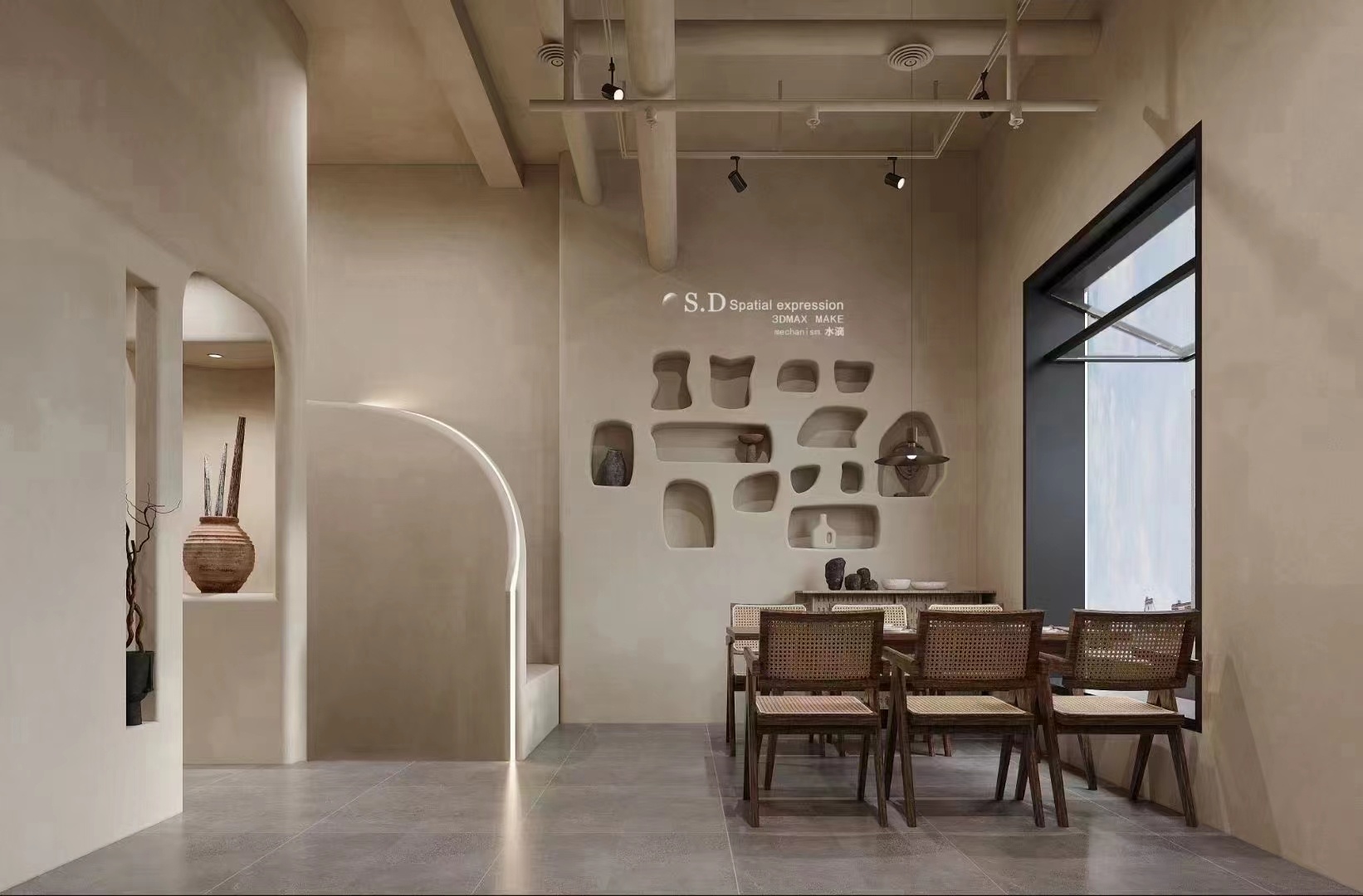 沈阳水滴餐厅 | 独特设计诠释现代美感-0