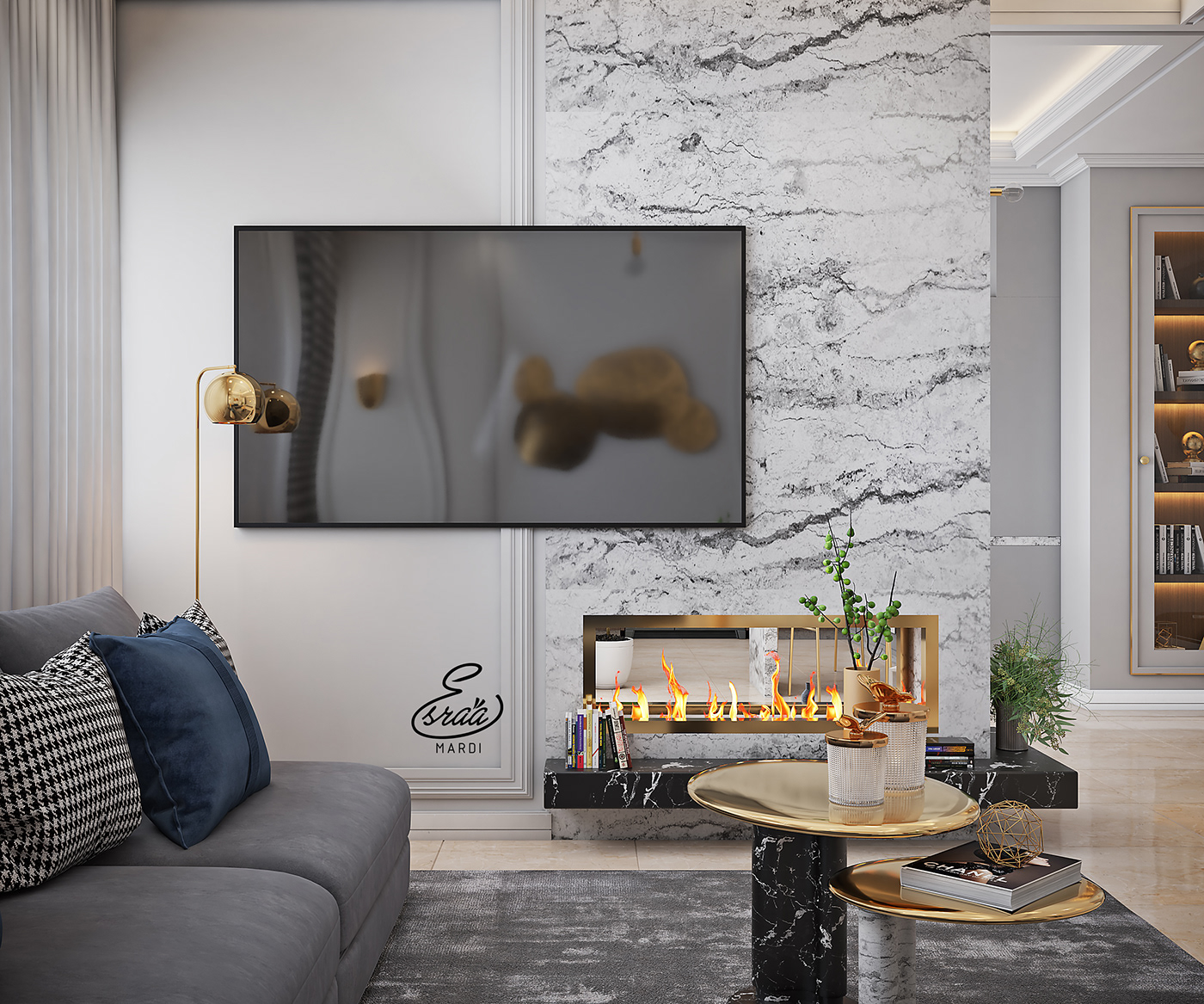 kitchen & living Area-3