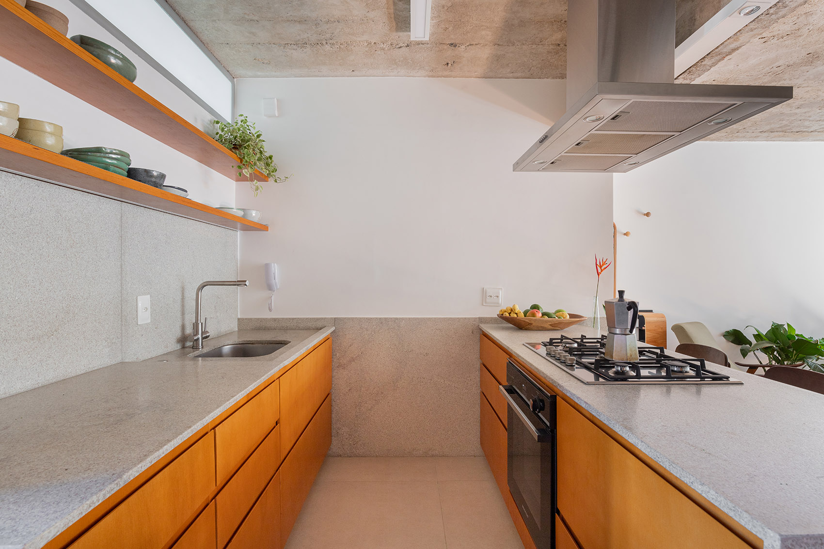 Rosa公寓，巴西/打通旧空间，营造更加适合社交的氛围-29