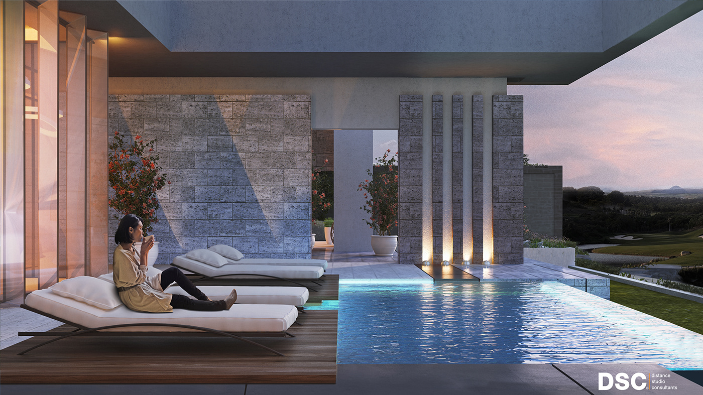 KSA PRIVATE VILLA| Design & Visualizations.丨别墅建筑丨GOLF VILLA | Design & Visualizations.-5