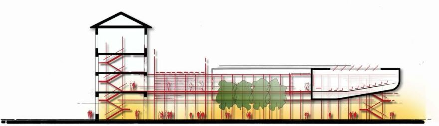 新旧共生,环保可持续的校园设计-3