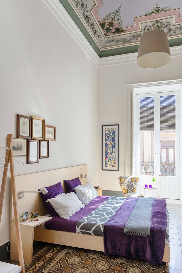 Catania 历史中心木质设计 B&B Trìcora-2